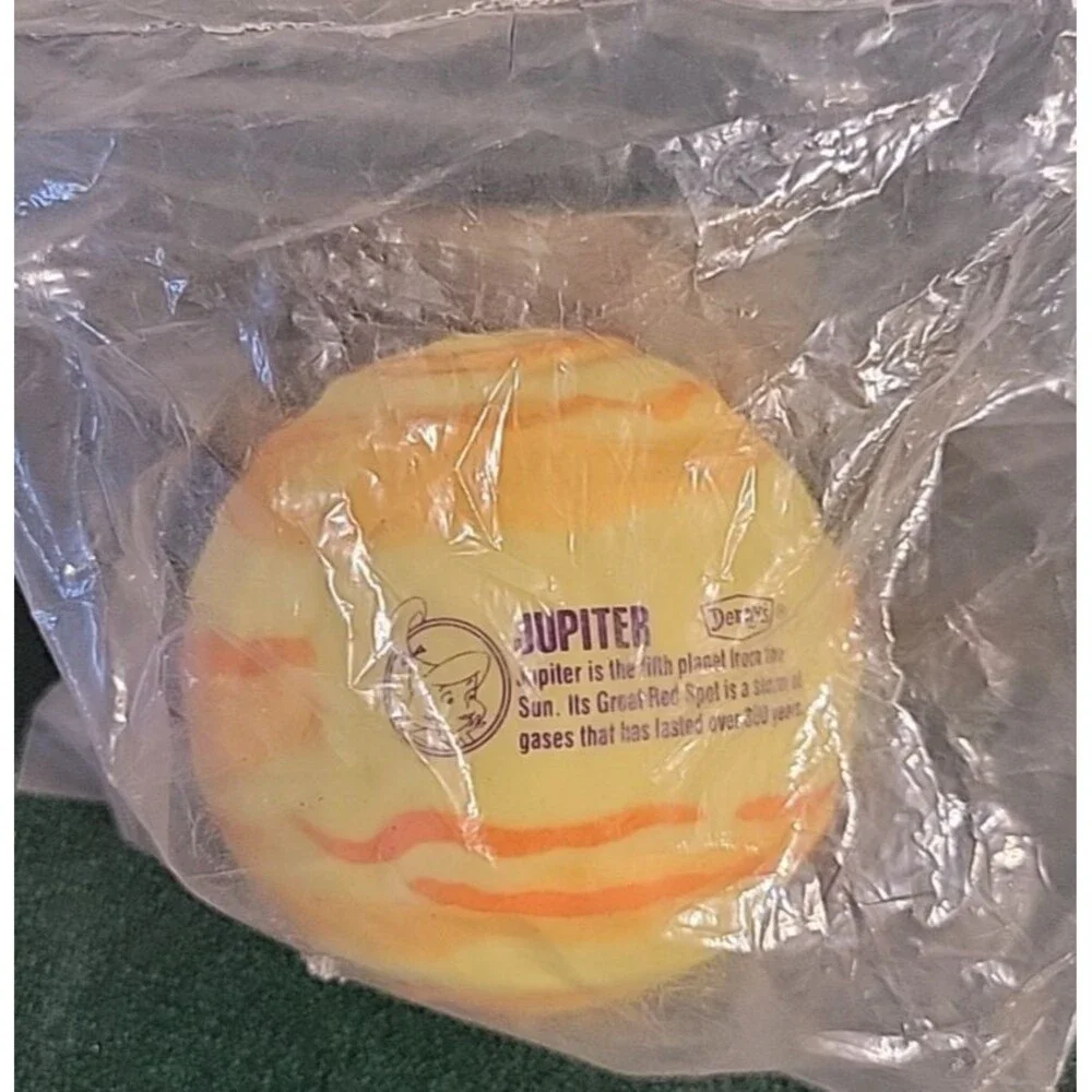 Vtg Dennys Jetsons Judy Jupiter Space Planet Ball Happy Meal Toy 1992 Sealed